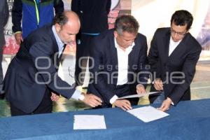 FIRMA CONVENIO COLABORACIÓN BUAP-PUEBLA