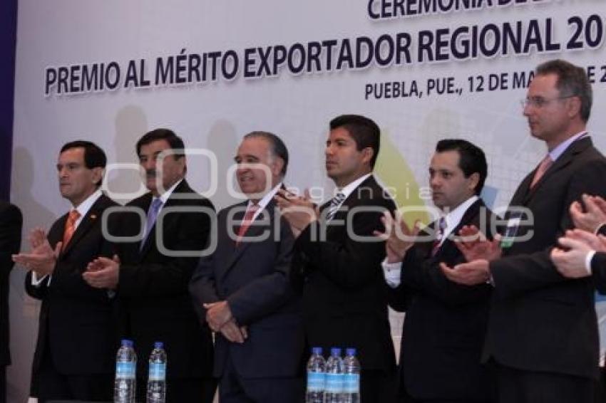 ENTREGA PREMIO EXPORTACIÓN 2012 COMCE PUEBLA