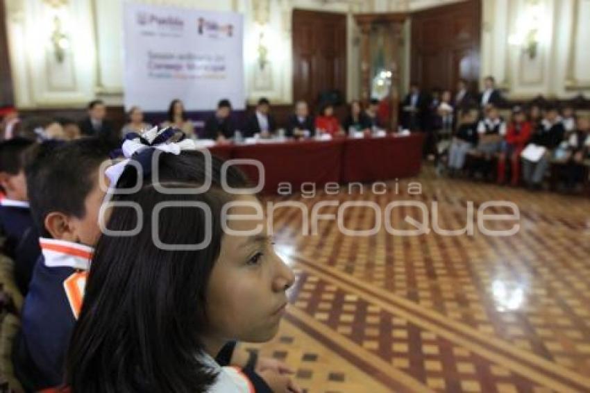 PRIMERA SESIÓN ORDINARIA DE CABILDO INFANTIL