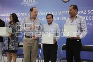 TOMA PROTESTA A COMITÉS DE PROTECCIÓN CIVIL FERNANDO MANZANILLA