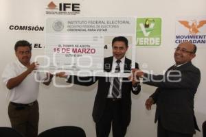 LUIS ZAMORA COBIAN . CONSEJERO PRESIDENTE IFE