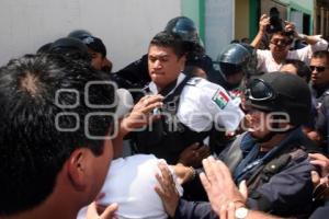 ENFRENTAMIENTO ENTRE ELEMENTOS DE LA SSPYTM Y ANTORCHISTAS