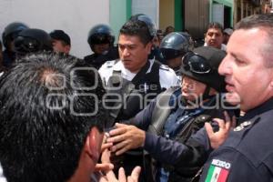 ENFRENTAMIENTO ENTRE ELEMENTOS DE LA SSPYTM Y ANTORCHISTAS