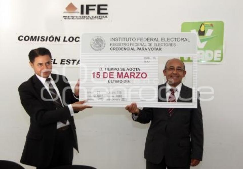 LUIS ZAMORA COBIAN . CONSEJERO PRESIDENTE IFE