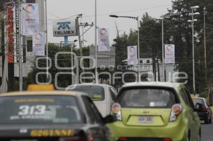 PENDONES DEL TIANGUIS TURÍSTICO