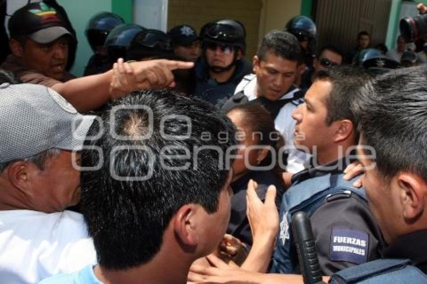 ENFRENTAMIENTO ENTRE ELEMENTOS DE LA SSPYTM Y ANTORCHISTAS