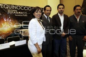 ANUNCIAN EQUINOCCIO DE PRIMAVERA EN SAN MARTÍN TEXMELUCAN