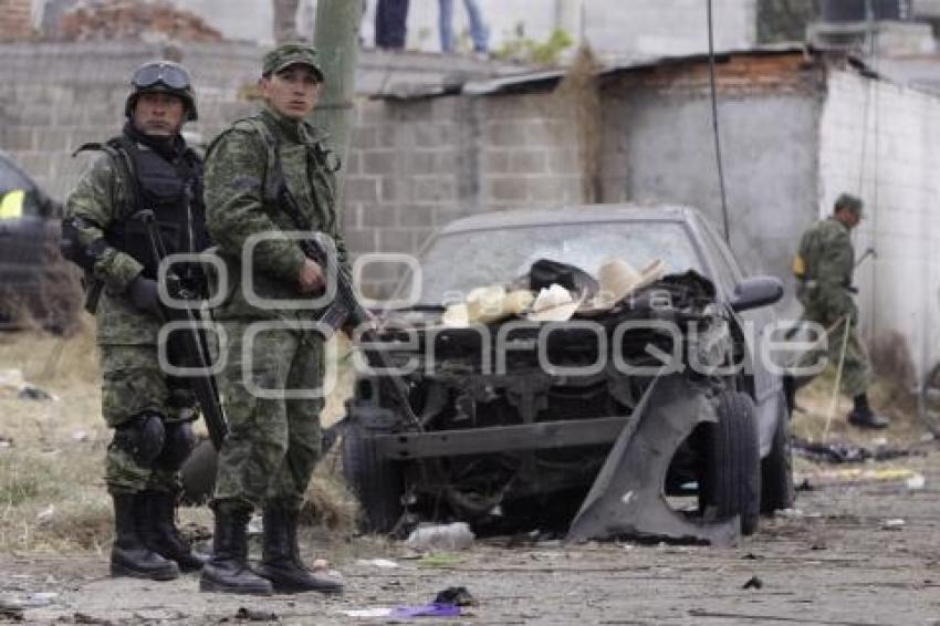 EXPLOSIÓN PIROTECNIA PROCESIÓN RELIGIOSA