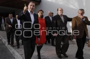 FIRMAN CONVENIO EN TURISMO PUEBLA Y MORELOS
