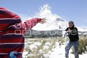 NEVADA EN LOS VOLCANES