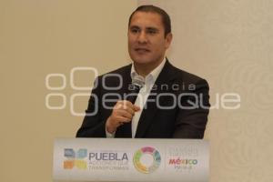 FIRMAN CONVENIO EN TURISMO PUEBLA Y MORELOS