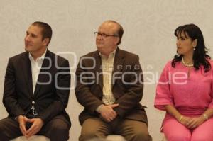 FIRMAN CONVENIO EN TURISMO PUEBLA Y MORELOS