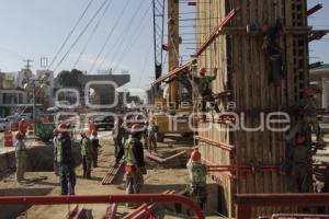 CONTINÚA CONSTRUCCIÓN PUENTE BULEVAR VALSEQUILLO