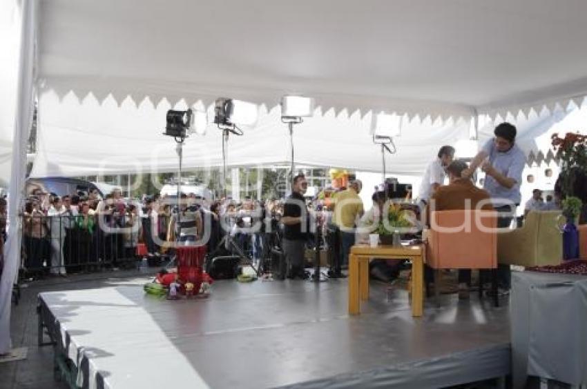 TRANSMITEN VENTANEANDO DESDE PUEBLA