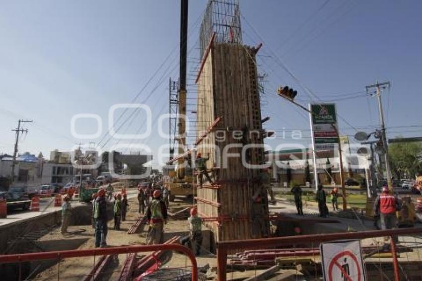 CONTINÚA CONSTRUCCIÓN PUENTE BULEVAR VALSEQUILLO