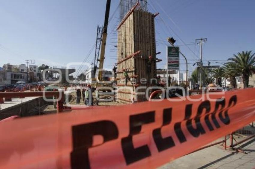 CONTINÚA CONSTRUCCIÓN PUENTE BULEVAR VALSEQUILLO