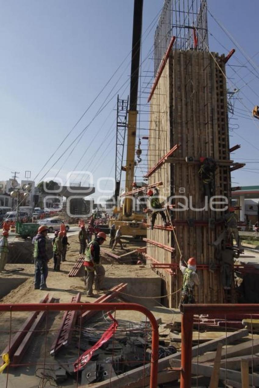 CONTINÚA CONSTRUCCIÓN PUENTE BULEVAR VALSEQUILLO