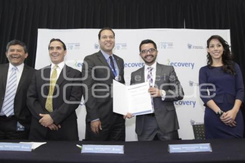 FIRMA CONVENIO TEC DE MONTERREY-RECOVERY