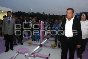 INAUGURA ENRIQUE AGÜERA PARQUE DEL AJEDREZ