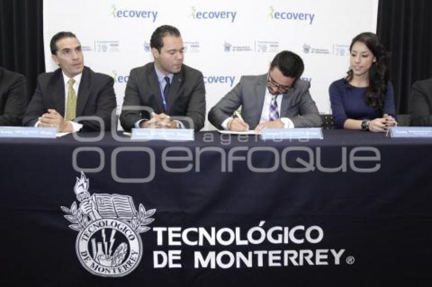 FIRMA CONVENIO TEC DE MONTERREY-RECOVERY