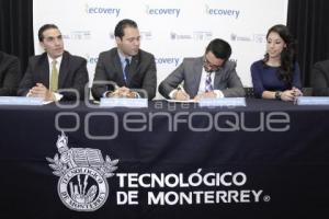 FIRMA CONVENIO TEC DE MONTERREY-RECOVERY