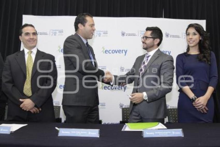 FIRMA CONVENIO TEC DE MONTERREY-RECOVERY