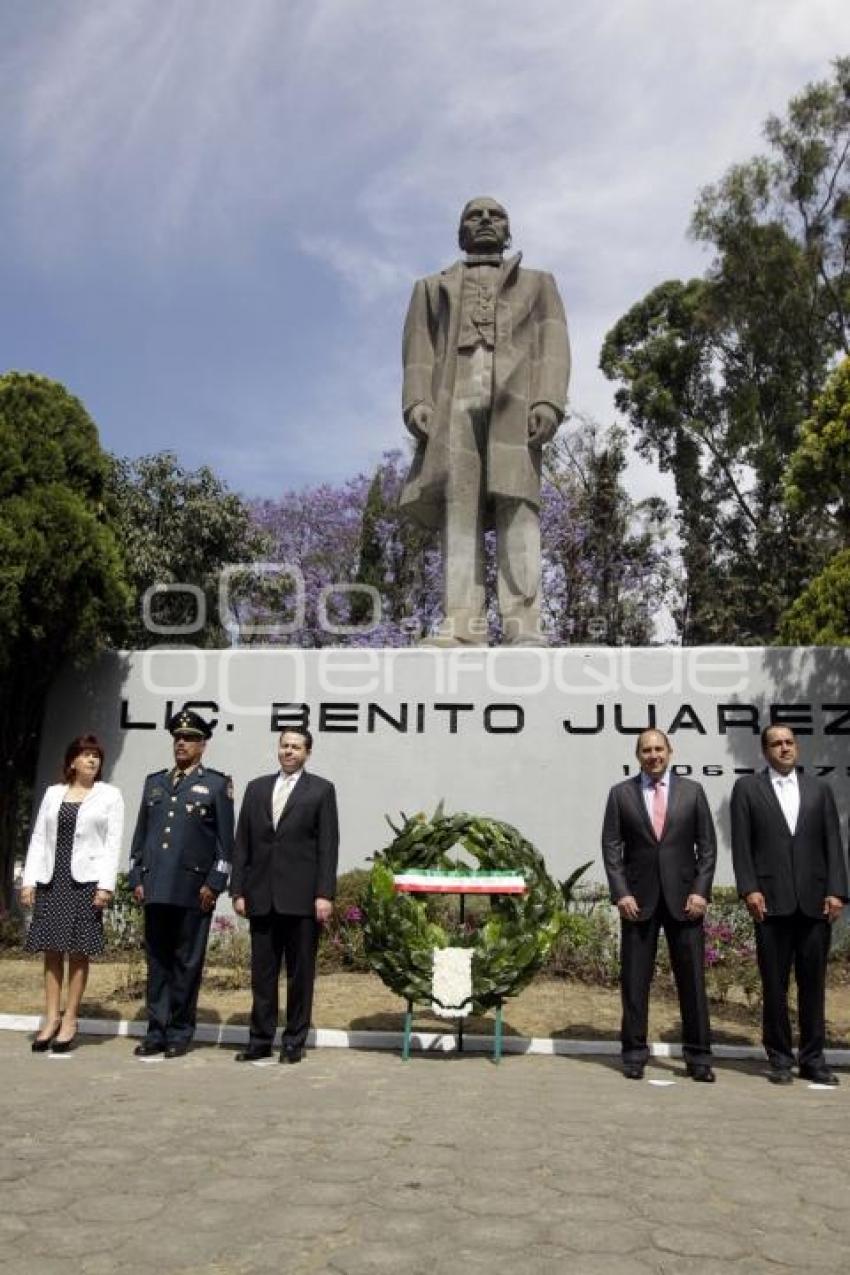 CEREMONIA NATALICIO BENITO JUÁREZ