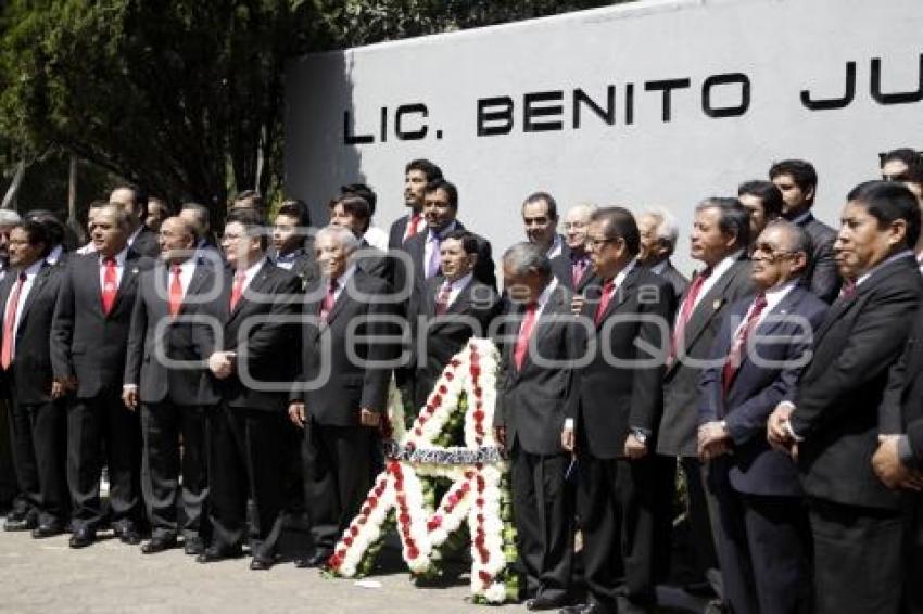 MASONES CONMEMORAN NATALICIO DE BENITO JUÁREZ