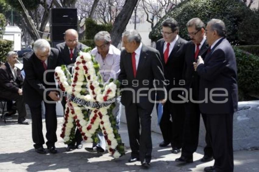 MASONES CONMEMORAN NATALICIO DE BENITO JUÁREZ