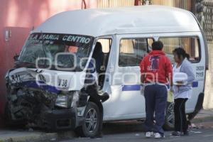MUERE CHOFER DE TRANSPORTE PÚBLICO