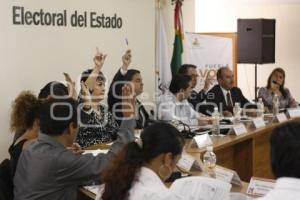 SESION DEL INSTITUTO ESTATAL ELECTORAL