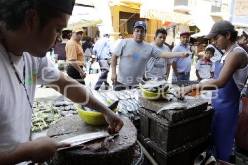 PESCADERÍAS. SEMANA SANTA