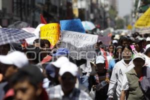 MANIFESTACIÓN ANTORCHA CAMPESINA