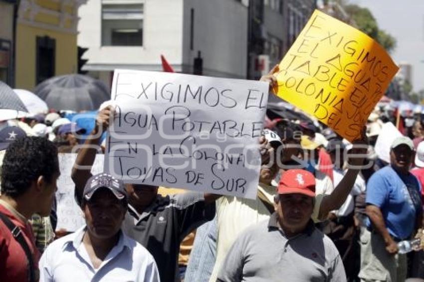 MANIFESTACIÓN ANTORCHA CAMPESINA