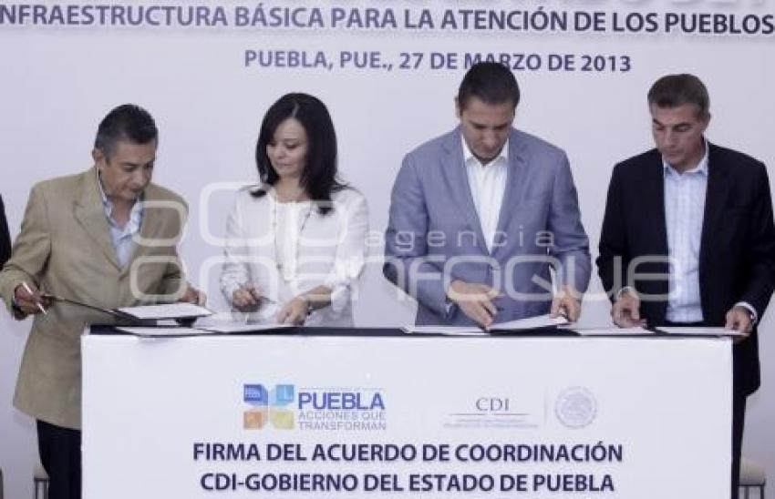 FIRMA CONVENIO GOBIERNO DEL ESTADO-CDI