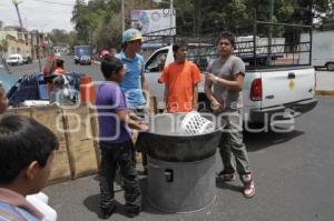 COLOCACIÓN DE PUESTOS EN EL CALVARIO