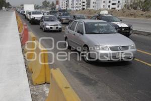 TRÁFICO EN AUTOPISTA MÉXICO PUEBLA