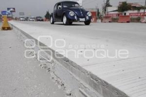 TRÁFICO EN AUTOPISTA MÉXICO PUEBLA