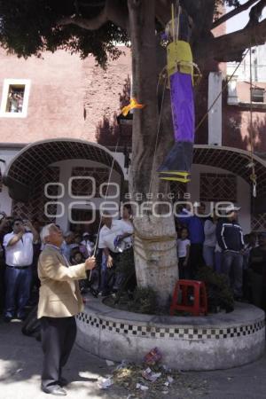 QUEMA DE JUDAS . BARRIO DEL ARTISTA