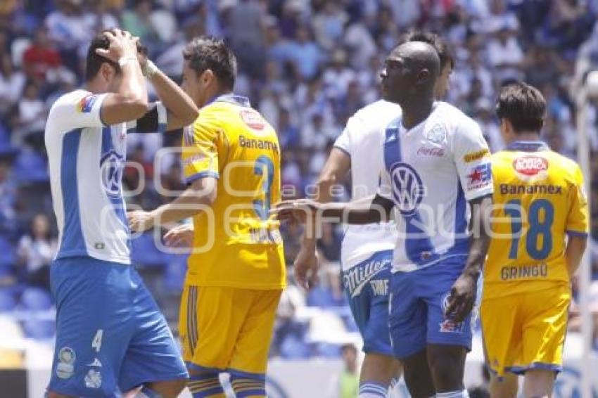 FUTBOL . PUEBLA FC VS TIGRES UANL