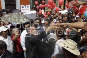 REGISTRO DE AGÜERA COMO CANDIDATO A LA PRESIDENCIA MUNICIPAL