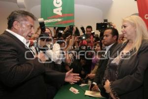 REGISTRO DE AGÜERA COMO CANDIDATO A LA PRESIDENCIA MUNICIPAL