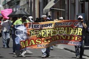 MANIFESTACIÓN DE VECINOS BARRANCA HONDA