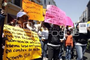 MANIFESTACIÓN VECINOS BARRANCA HONDA