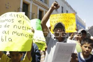 MANIFESTACIÓN VECINOS BARRANCA HONDA