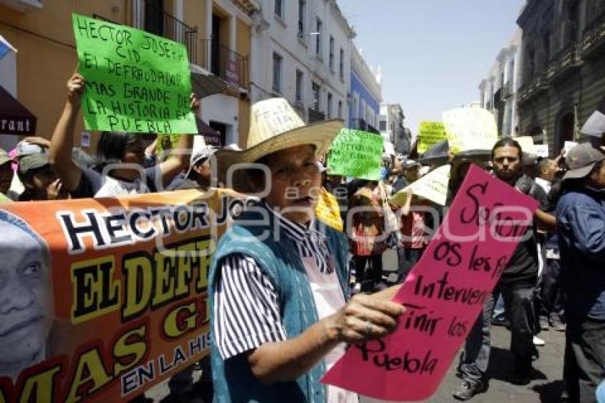 MANIFESTACIÓN VECINOS BARRANCA HONDA