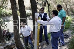 PROTECCIÓN CIVIL COLOCA ALARMA CONTRA INUNDACIONES