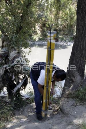 PROTECCIÓN CIVIL COLOCA ALARMA CONTRA INUNDACIONES