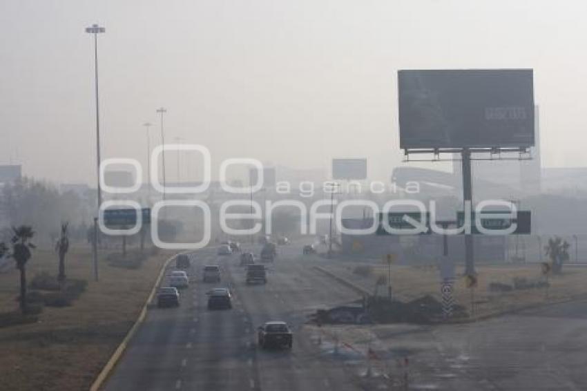 NEBLINA EN EL SUR DE LA CIUDAD