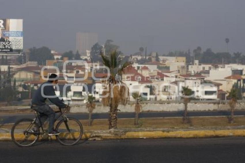 NEBLINA EN EL SUR DE LA CIUDAD